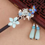 2FlowerEnamelButterflyTasselHairpin-Wood.jpg