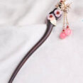 2PinkFlowerBranches2PinkBeadsTasselHairpin.jpg