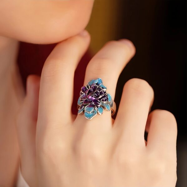 925sterlingsilverenamelringwithblueandpurplepeonyflowerforwomen.jpg
