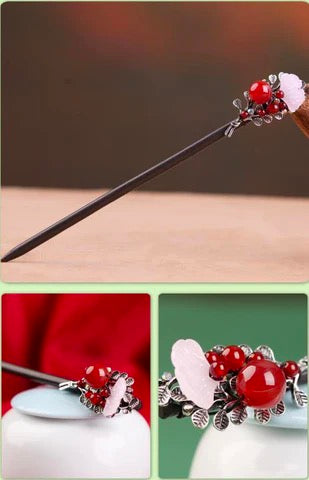 BilobaBranch6RedAgateHairpin.jpg BilobaBranch6RedAgateHairpin.jpg
