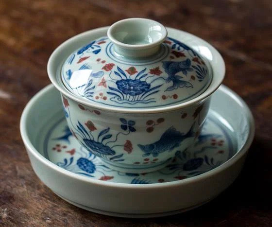 CarpLotusBlueandWhiteCoverBowlTeaCupSet.jpg