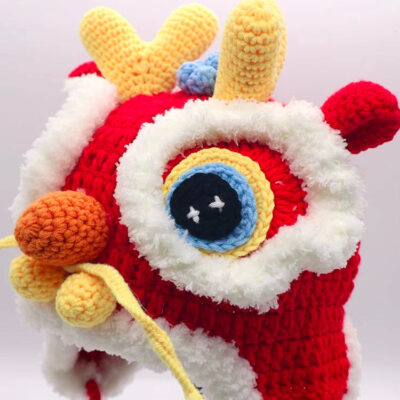 Chinese Dragon Warm Woolen Hat