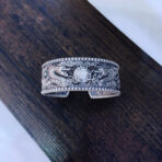 DoubleDragonsPlayingwithBeadshollowoutOpenBracelet-Silver.jpg