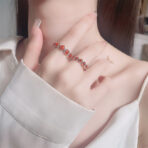 Five_Southern_Red_Agate_Beads_Elegant_Design_in_925_Sterling_Silver.jpg