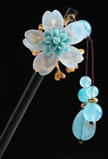 Flower6BlueBeadsTasselHairpin-Wood.jpg