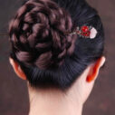 GinkgoBilobaBranch6RedAgateHairpin-Wood.jpg