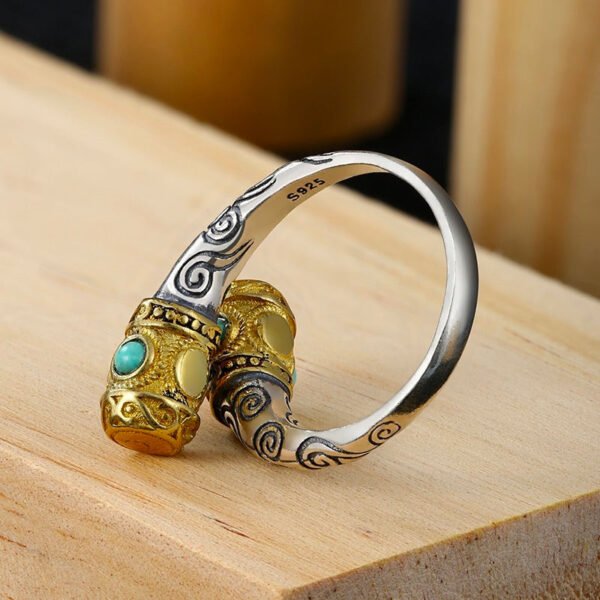GoldenHoopStickTurquoiseRubyRing.jpg