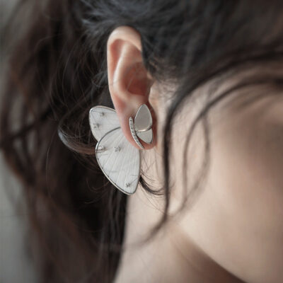 Chinoiserie Butterfly Style Earrings
