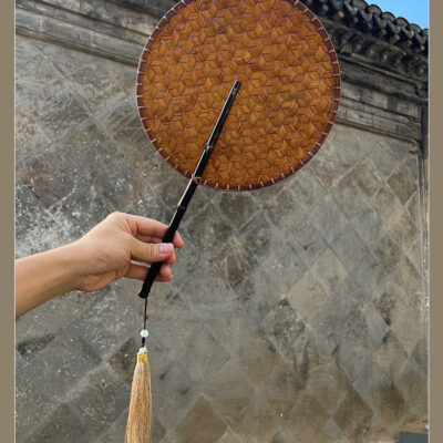 Handmade Woven Chinoiserie Retro Breeze Fan