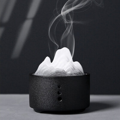 Mountain Ceramic Cover Incense Stove
