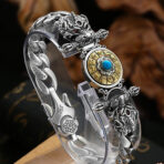 PiXiu12ZodiacBlueTurquoiseRotableBracelet-SterlingSilver.jpg