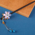PurpleFlower5BlueJadeCloisonneTasselHairpin.jpg