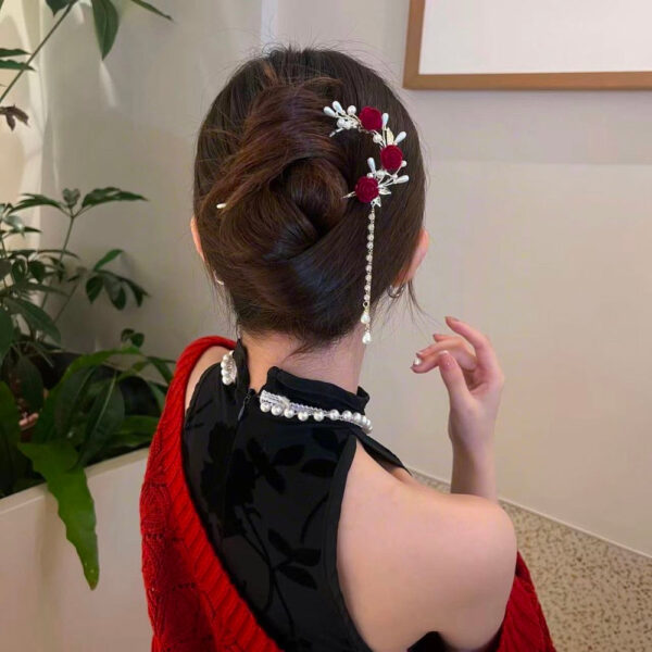 RedRosePearlFringeHairpin.jpg RedRosePearlFringeHairpin.jpg