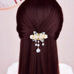 RetroChineseButterfly6BeadsHairClip.jpg