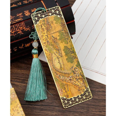Qingming Festival Tassel Bookmark