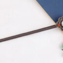 RubyWhiteFlowerAndRubyGreenFlower2TasselHairpin.jpg