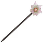 WoodPurpleFlowerPearlHairpin.jpg