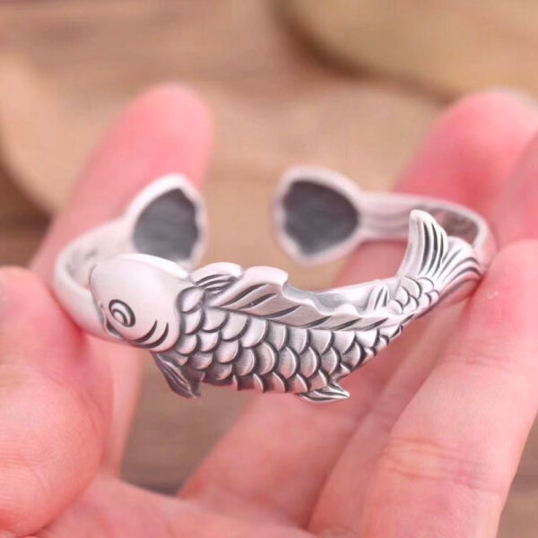 seedpodofthelotusFishOpenBracelet-Silver.jpg
